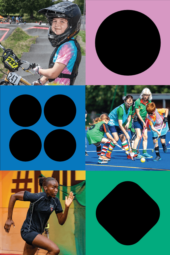 Kids doing sports activities